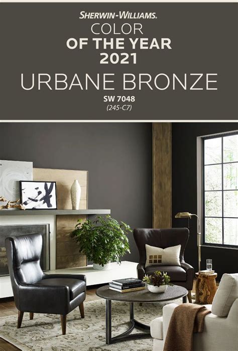 SherwinWilliams reveals Urbane Bronze as 2021 color of the year