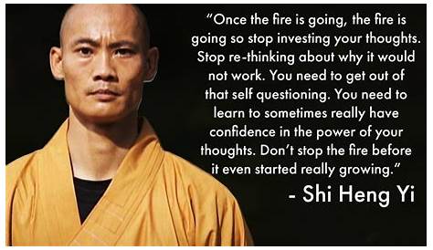 SHAOLIN: The 5 Hindrances To Self Mastery - Greatest Shi Heng Yi Quotes