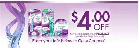 Shick Hydro Printable Coupon