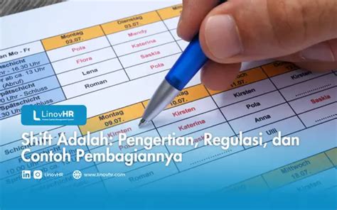 Shift Kerja Karyawan Cara Hitung dan Aturannya Talenta