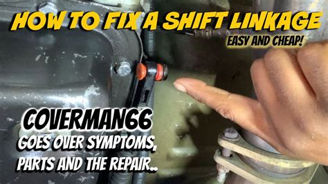 Shift Cable Linkage Fix