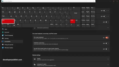 shift lock button keyboard