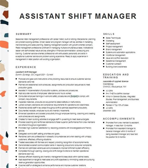Shift Manager Vs Assistant Manager