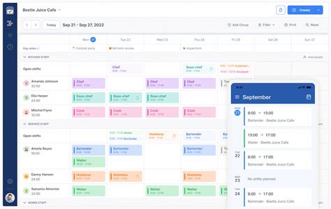 Shift Work Schedule Software