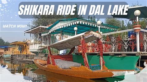 shikara ride price in dal lake 2023