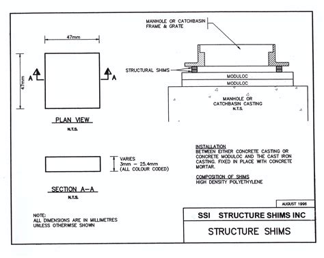 Shim Plate Construction