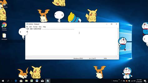 Shimeji Desktop