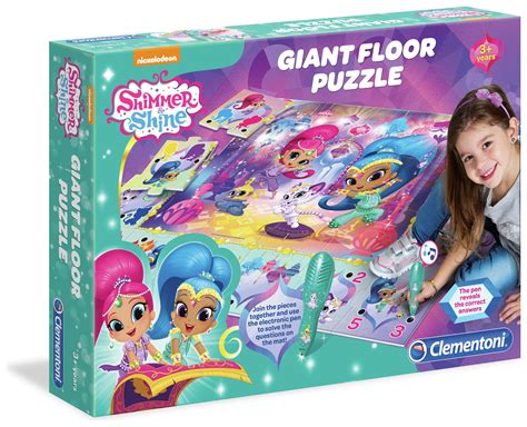 shimmer and shine floor puzzle