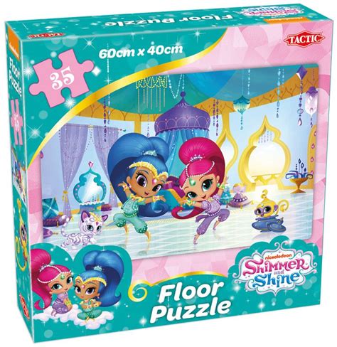 shimmer and shine floor puzzle