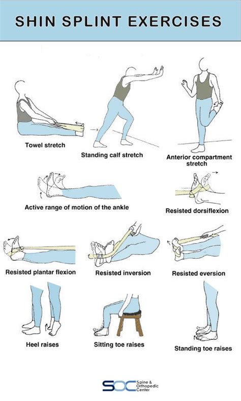 Shin Splints Calf Exercises