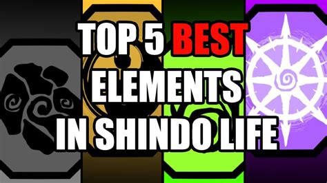 shindo life best element