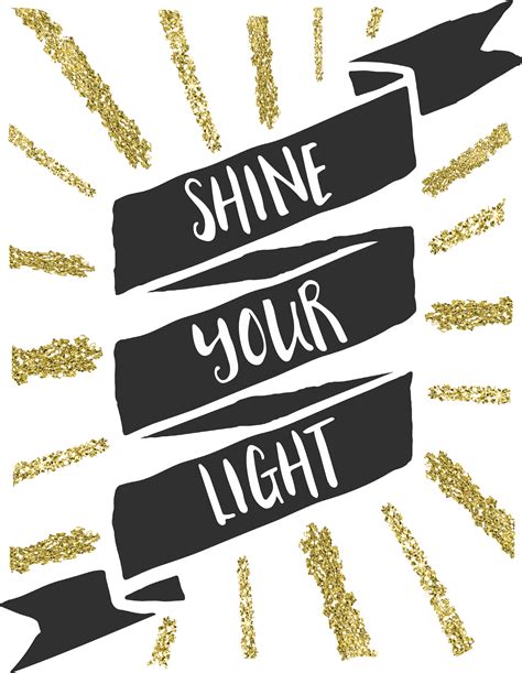 shine your light text