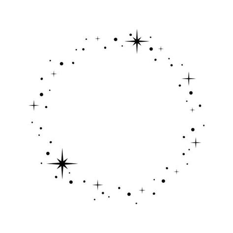 Shining Star Circle Printables