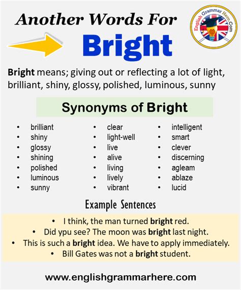 shining your light synonym