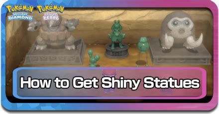 Shiny Statue Bdsp