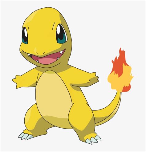 Shiny Charmander Os Dibujos De Pokemon Charmander Free Transparent
