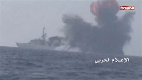 ship attacked by houthis