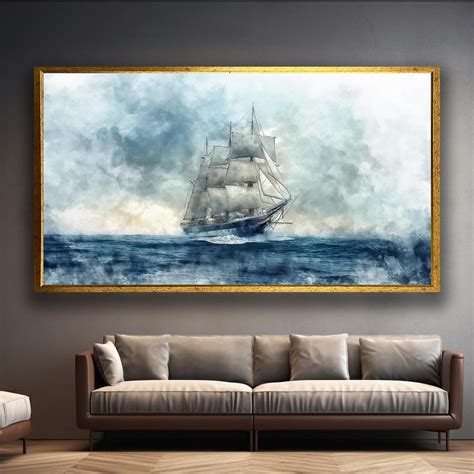 Ship Wall Art Work