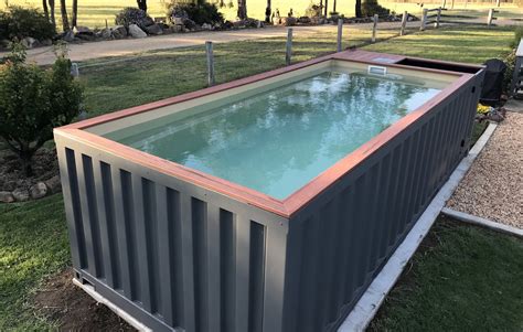30+ Casual Shipping Container Swiming Pool Design Ideas in 2020 Pool