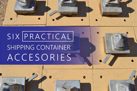 shipping container accessories
