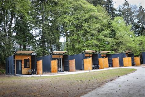 shipping container campground