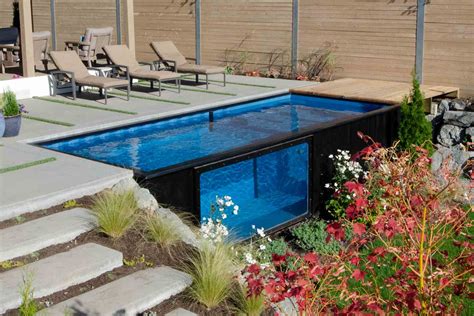 30+ Casual Shipping Container Swiming Pool Design Ideas in 2020 Pool