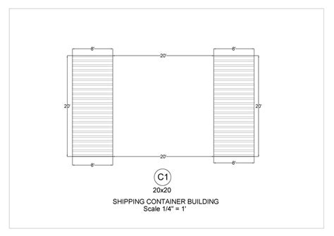 Shipping Container Roof Plans