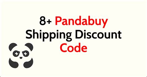 shipping discount code pandabuy