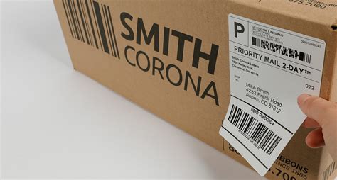 Shipping Label Box