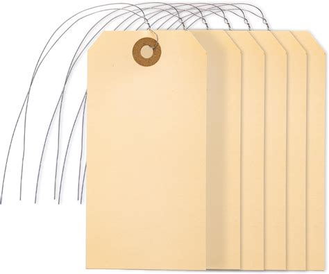 Shipping Tags With Wire