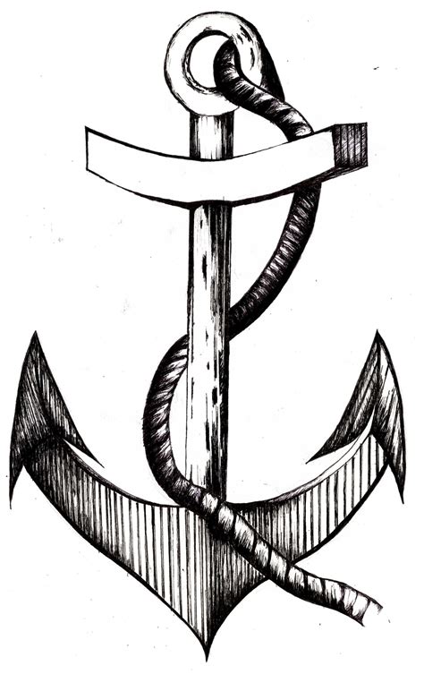 25K  Sample Ships Anchor Drawing Sketch For Kids