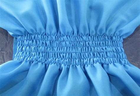 Shirring Fabric With Elastic Thread