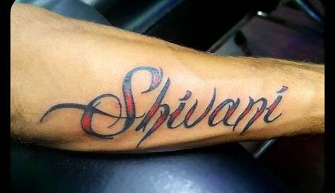 Shivani Name Hand Tattoo Custom s, Lettering, Free