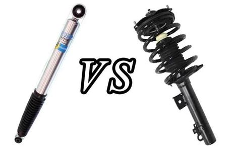 Shock Absorber And Spring Difference