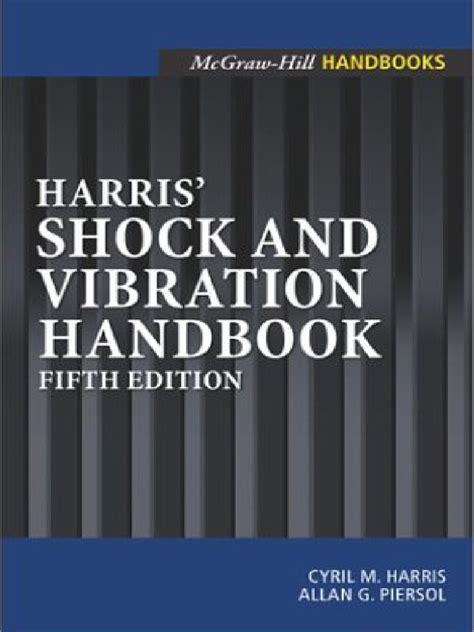 Shock And Vibration Handbook Pdf