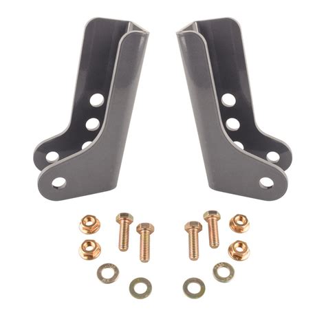 Shock Relocation Brackets Rear