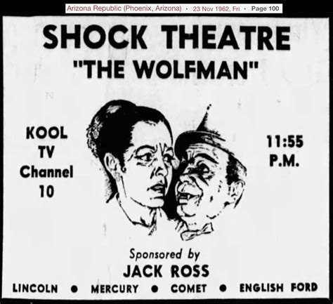 shock theater tv show 1963
