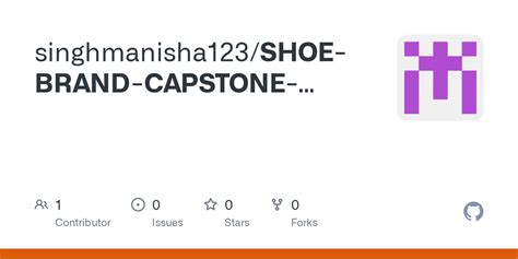 shoe brand capstone project github