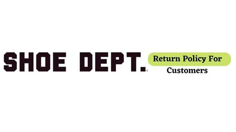 shoe department return policy