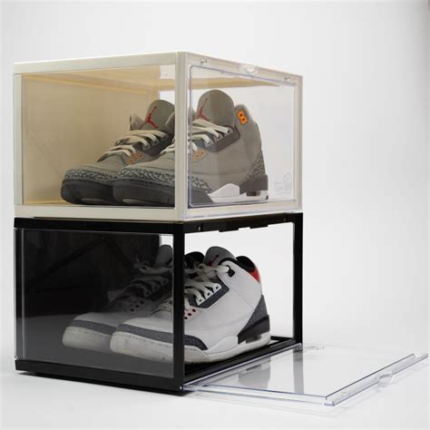 Shoe Display Case Black