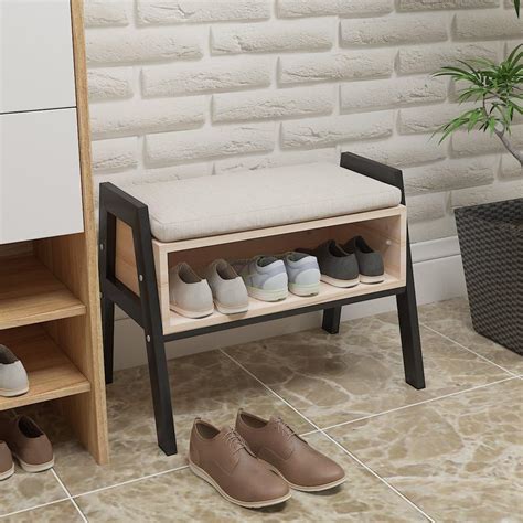 Shoe Rack Bench Stool