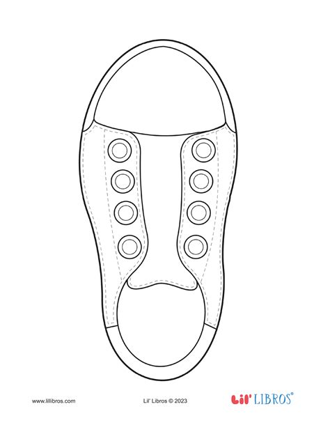 Shoe Template Shoe Template Printable