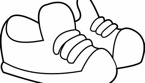 Shoes Coloring Pages Printable