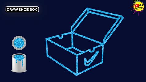 Shoes Box Drawing