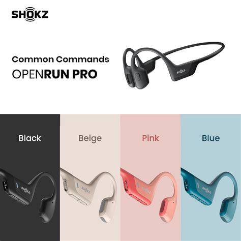 SHOKZ CASQUE BLUETOOTH OPENRUN A CONDUCTION OSSEUSE BLEU