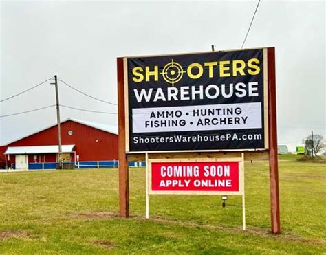 shooters warehouse north east pa