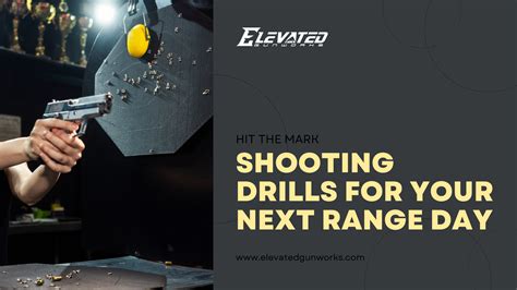 Shooting Drills At The Range