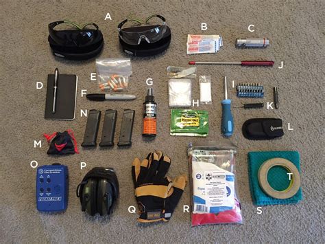 Shooting Range Bag Essentials