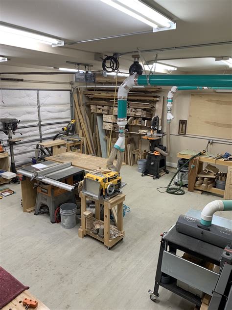 Shop Dust Collection Setup