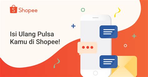 Shopee - beli pulsa online